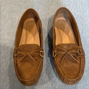 Brown Leather Loafers by Naturalizer